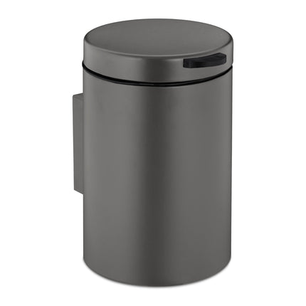 Wall Mounted Bathroom Bin, 3L, Automatic Close