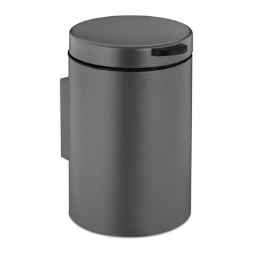 Wall Mounted Bathroom Bin, 3L, Automatic Close