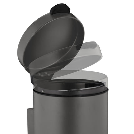 Wall Mounted Bathroom Bin, 3L, Automatic Close