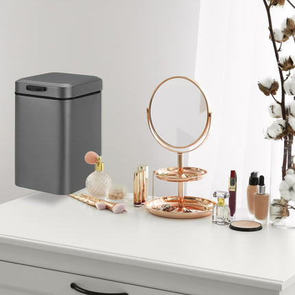 Wall Mounted Bathroom Bin, 3L, Automatic Close