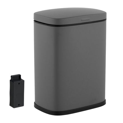 Wall-Mounted Bathroom Bin, 3L, Soft-Close Lid