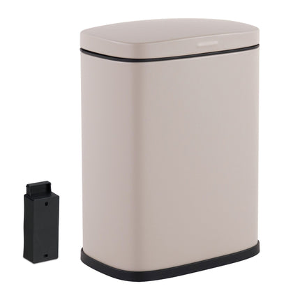 Wall-Mounted Bathroom Bin, 3L, Soft-Close Lid