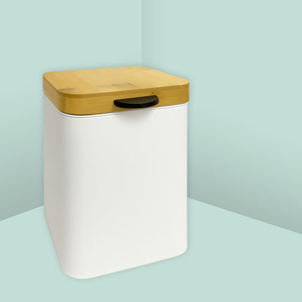 Wall-Mounted Bathroom Bin, 3L, Soft-Close Lid