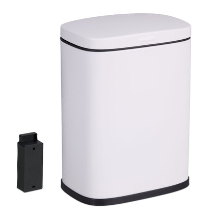 Wall-Mounted Bathroom Bin, 3L, Soft-Close Lid