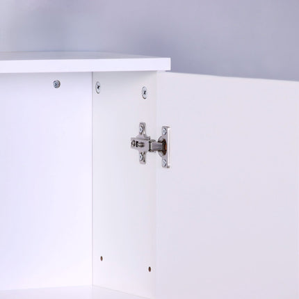 Wall-Mounted Bathroom Cabinet – Narrow, 2 Compartments, Adjustable