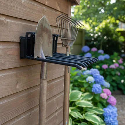 Wall-Mounted Carbon Steel Tool Holder Kit