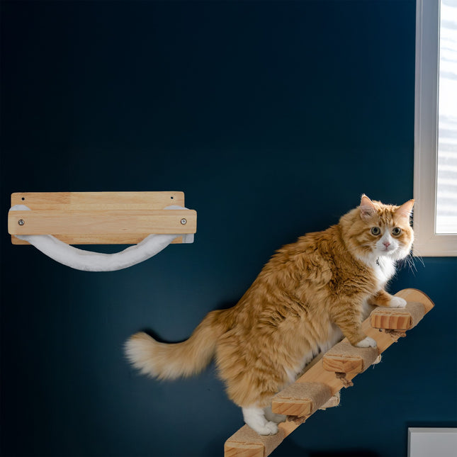Wall Mounted Cat Hammock – Soft Plush Bed