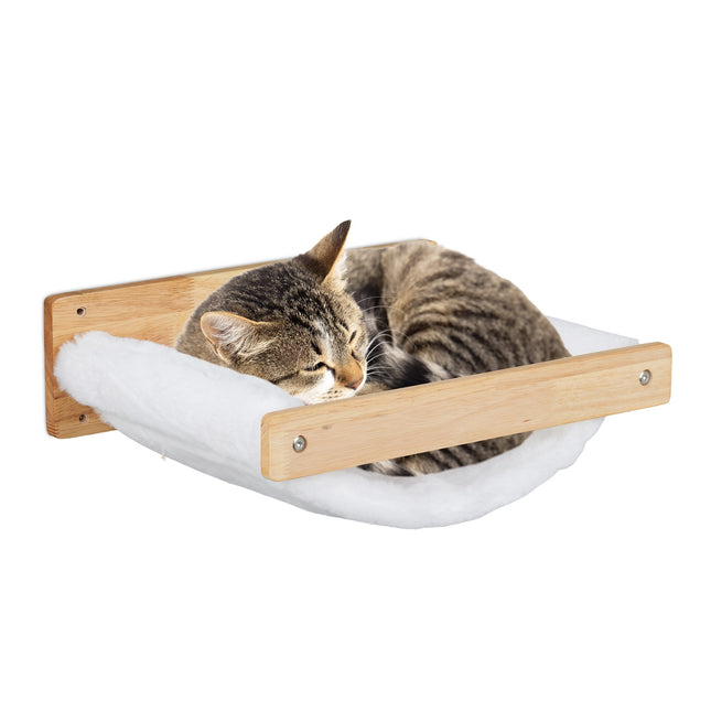 Wall Mounted Cat Hammock – Soft Plush Bed
