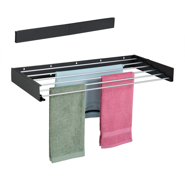 Wall-Mounted Foldable Clothes Airer, Indoor/Outdoor