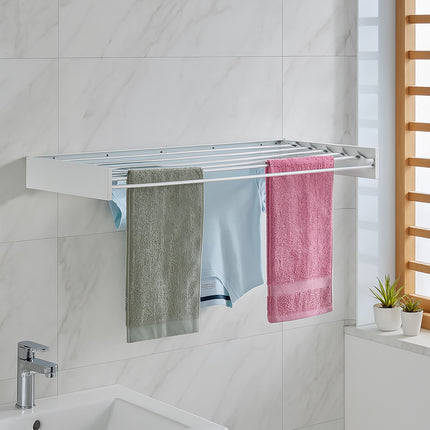 Wall-Mounted Foldable Clothes Airer, Space-Saving