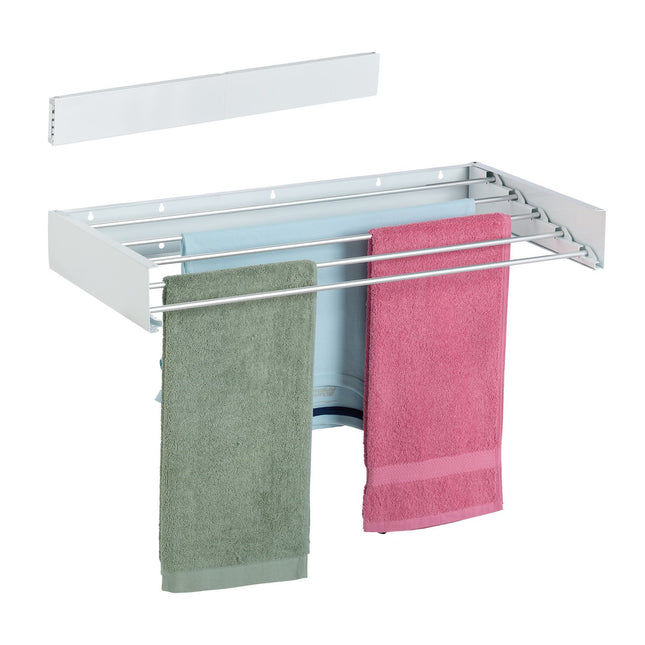 Wall-Mounted Foldable Clothes Airer, Space-Saving
