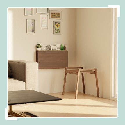 Wall-Mounted Folding Table for Small Spaces