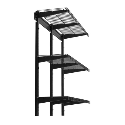 Wall-Mounted Garage Shelving, 3-Tier Steel, 204 kg