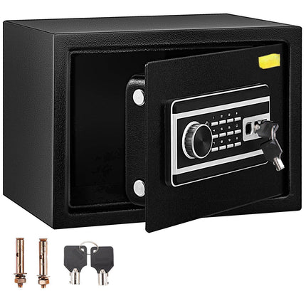 Wall-Mounted Home Safe 0.8 Cu Ft, Fingerprint Keypad