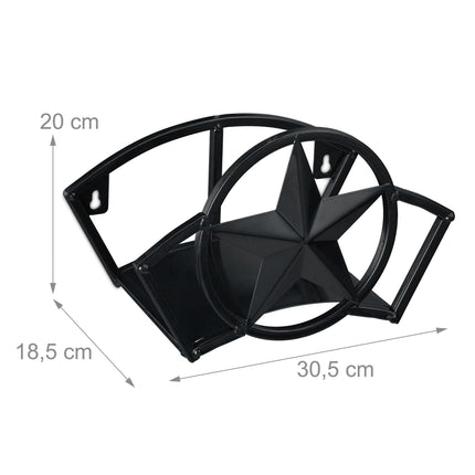 Wall-Mounted Hose Pipe Holder