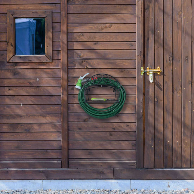 Wall-Mounted Hose Pipe Holder