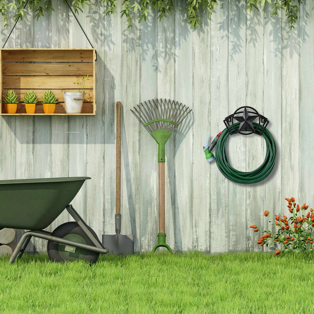 Wall-Mounted Hose Pipe Holder