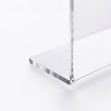 Wall-Mounted Magazine Holders, Set of 3, Transparent Acrylic