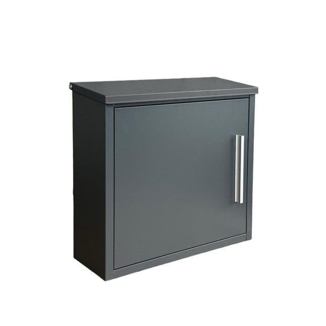 Wall-Mounted Metal Mailbox with Lock – Weatherproof