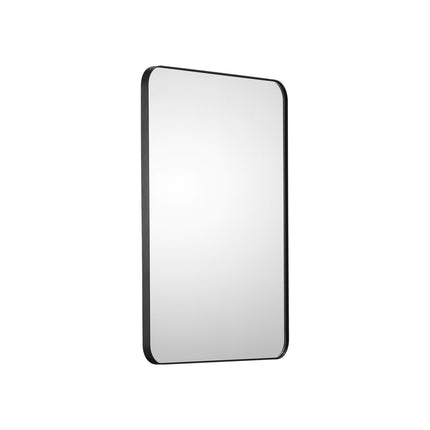 Wall Mounted Mirror 30 x 22 in, Aluminum Frame, Explosion-Proof Film