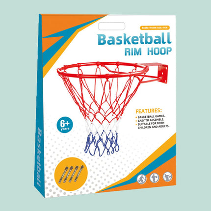 Wall-Mounted Outdoor Basketball Hoop, 45 cm