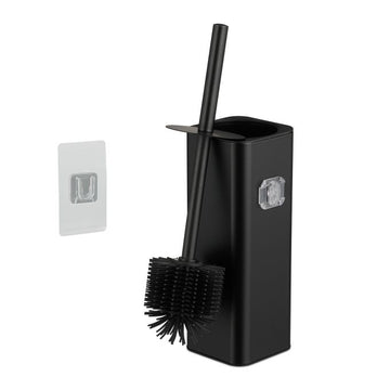 Wall-Mounted Toilet Brush Set, Flexible Head