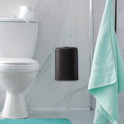 Wall-Mounted Waste Bin, 5L, Removable Lid