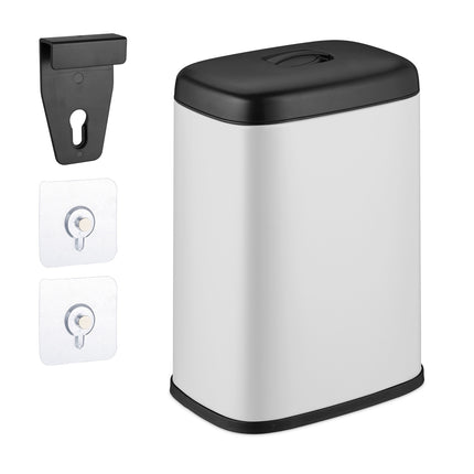 Wall-Mounted Waste Bin, 5L, Removable Lid