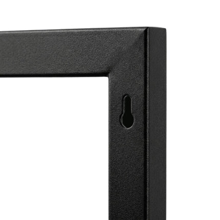 Wall Shelves Set Of 3 – Floating MDF, Metal Frame