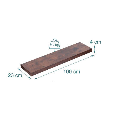 Wall Shelves, Set Of 3 – Hanging Display Ledges