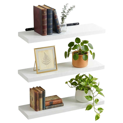 Wall Shelves Set Of 3 – Hanging Display Shelves