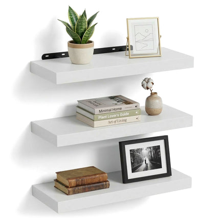 Wall Shelves Set Of 3 – Hanging Display Shelves