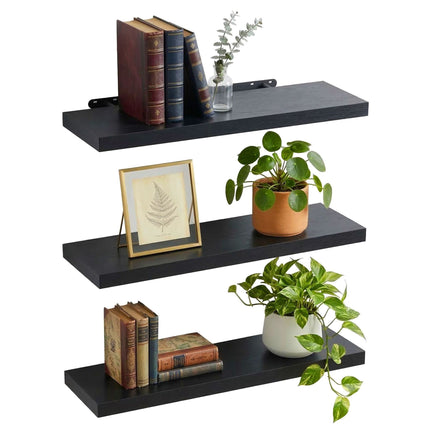 Wall Shelves Set of 3 – Hanging Display Shelves