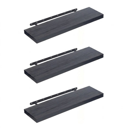 Wall Shelves Set of 3 – Hanging Display Shelves