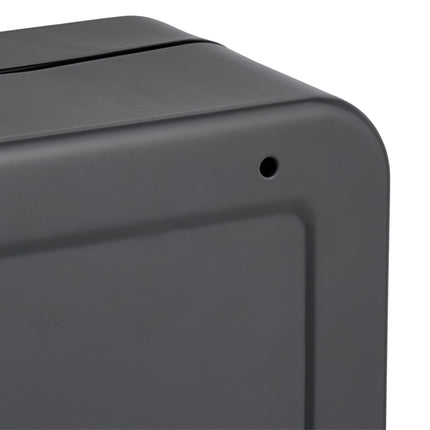Wall ashtray in anthracite