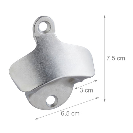Wall bottle opener - set of 2