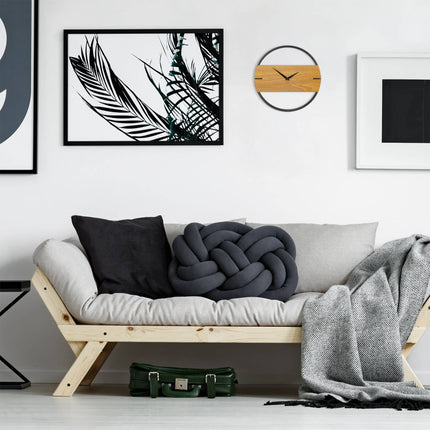 Wall clock wooden design