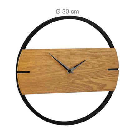 Wall clock wooden design