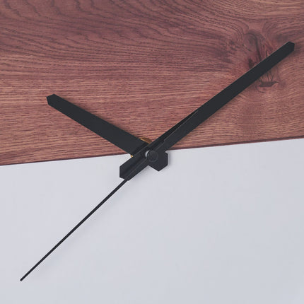 Wall clock wooden look/white