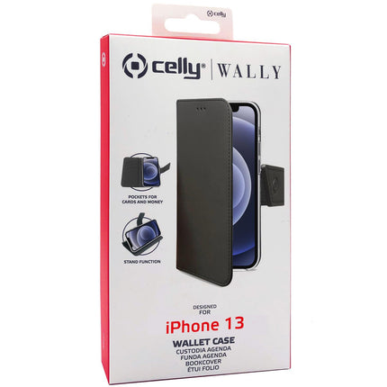 Wallet Case iPhone 13 Black
