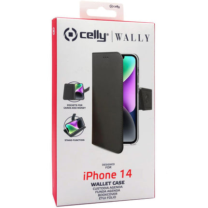 Wallet Case iPhone 14 Black