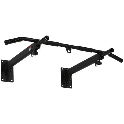 Wall-mounted Pull-Up Bar with loops for punching bag, steel