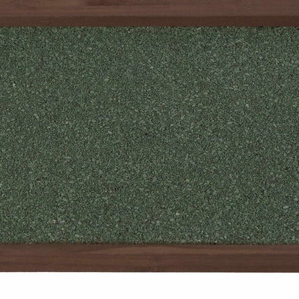 Wall-mounted bird table brown