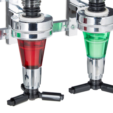 Wall-mounted bottle holder