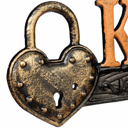 Wall mounted key holder