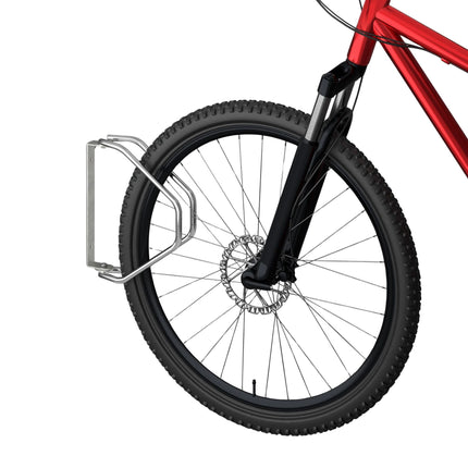 Wall-mounted swivel bike rack set