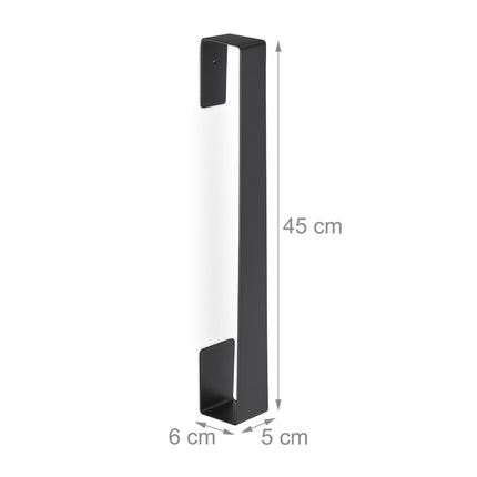 Wall-mounted towel rail