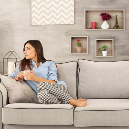 Wall shelf cube set of 3