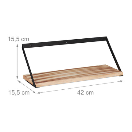 Wall shelf industrial style