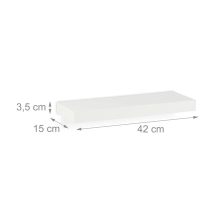 Wall shelf set of 3